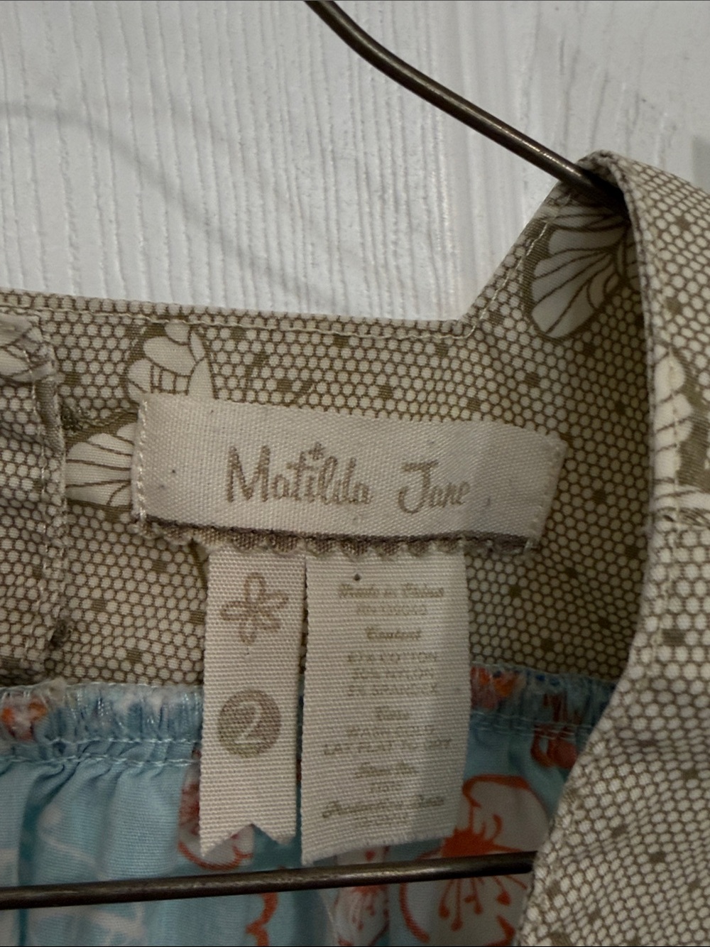Matilda Jane Ruffle Top 2T - Picture 2 of 8